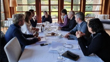 Macri se reunió con Lacunza, nuevo ministro de Hacienda. 