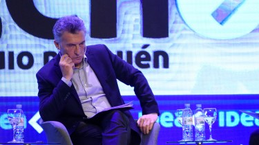 El presidente Macri asistió al precoloquio de IDEA en Neuquén antes de las PASO. Foto: Archivo Florencia Salto