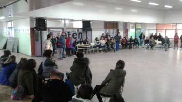 Se desactivó el paro docente en Senillosa.  Foto: Gentileza