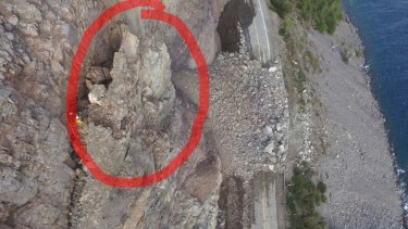 El problema sigue siendo remover el bloque inestable en el lugar donde ocurrió el alud el 23 de julio pasado. (Gentileza)