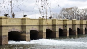 El agua del río Neuquén comenzó a humedecer la zona productiva