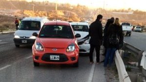 Choque en cadena provocó un caos sobre la Ruta 7 en Neuquén