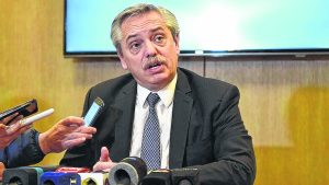 Enfático rechazo de Alberto Fernández a las retenciones frutícolas
