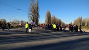 San Cayetano: Levantaron el corte de Ruta 22 en Allen