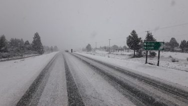 Extrema precaución por nieve en las rutas 40 y 23