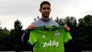 Emmanuel Cecchini, de Huergo, fue presentado en la MLS de Estados Unidos