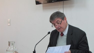 El juez de juicio en el caso, Marcelo Gómez 