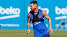 Imagen de Messi se reincoporó al Barcelona y podría jugar el domingo