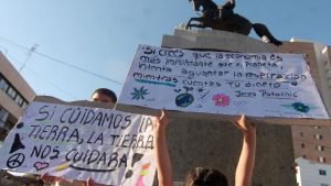 Neuquén se manifestó en contra del cambio climático
