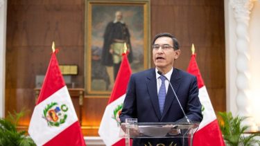 Martín Vizcarra, presidente de Perú fue acusado durante una puja con el Congreso por la reforma política. (Archivo).-