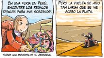 Imagen de «El mejor regalo», la tira 297 de Viajeros en el Voy