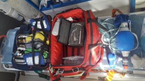 Ladrones vaciaron una ambulancia del SIEN y quedó fuera de servicio