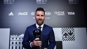 Messi fue elegido como el mejor del año con el premio The Best