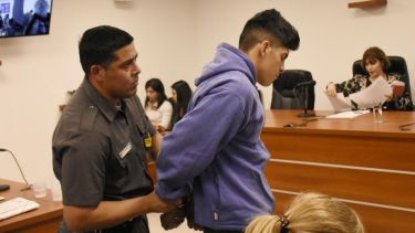 El joven fue acusado ante la jueza, Ana Malvido. Foto Florencia Salto.
