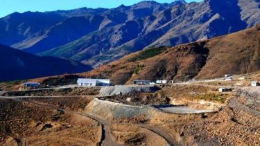 El yacimiento metalífero está paralizado desde el 2020. Foto: archivo.