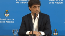 Imagen de Según Lacunza, la economía está «prácticamente estancada» desde 2011