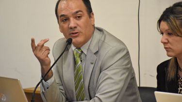 El fiscal jefe Santiago Márquez Gauna estuvo a cargo de los alegatos de cesusa. 