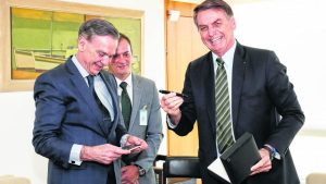 Pichetto, con Bolsonaro, “un líder importante para América”