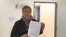 Imagen de Baggio acompañó una denuncia contra Bermúdez por violencia de género y abuso de poder