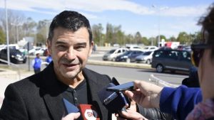 Galuccio, en Neuquén, habló sobre su relación con Cristina Fernández