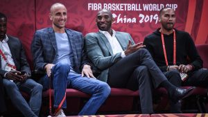 Ginóbili fue testigo del triunfo de España y tuvo la última pelota en sus manos
