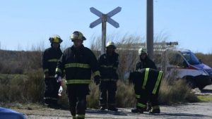 Identificaron a las víctimas del choque entre el tren y una moto en Roca