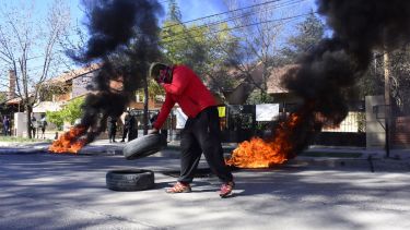 En 2019 los manifestantes cercaron el domicilio particular de la extitular de la Secretaría de Desarrollo Social de la Nación. (foto: archivo)