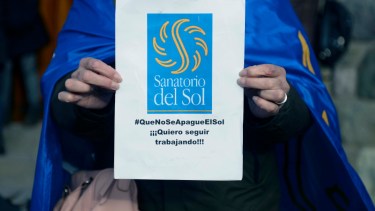 Continúa el conflicto con los trabajadores del Sanatorio del Sol. Foto: archivo