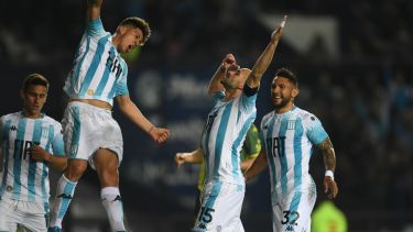 Cristaldo y Lisandro López fueron los goleadores de la Academia, que vuelve a ser protagonista del campeonato.