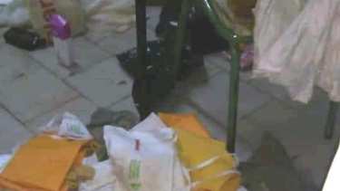 La encargada del comedor Quimey aseguró que este fue el peor robo que han sufrido. (Gentileza).-