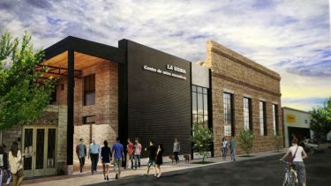 Así lucirá, desde el año que viene, la fachada de la vieja usina eléctrica de la ciudad. 