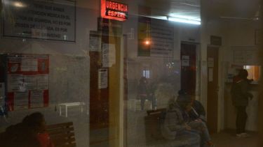 La guardia del Hospital López Lima Foto: Archivo Andrés Maripe.-