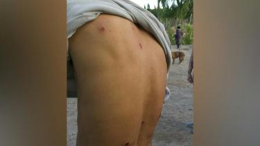 Los vecinos denunciaron que la Policía reprimió y que hubo varios heridos. (Foto: Gentileza.-)