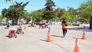Continúan las clases de educación vial en las escuelas
