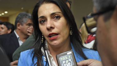 La senadora de Neuquén, Lucila Crexell. Foto: Florencia Salto.