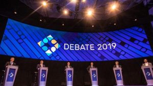 Los mensajes familiares que recibieron Alberto Fernández y Mauricio Macri, tras el debate presidencial