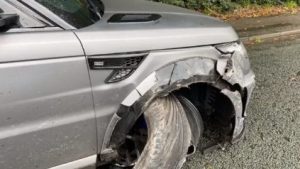 Agüero tuvo un accidente pero igual fue a entrenar con el City