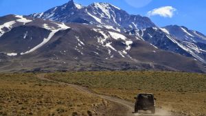 Esta madrugada hubo un sismo cerca del volcán Domuyo