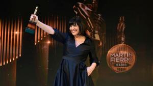 Elizabeth Vernaci ganó el Martín Fierro de Oro de radio