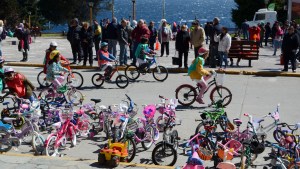 En Bariloche los chicos aprenden sobre seguridad vial con el juego