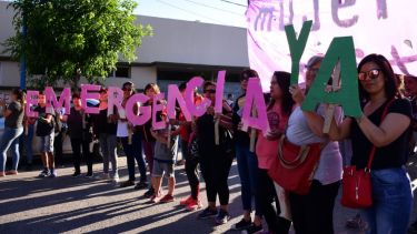 La declaración de emergencia fue una de las principales demandas en Roca. Foto: Emiliana Cantera.