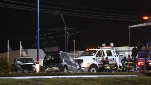 Siete heridos en un accidente sobre la Ruta 22 y la calle Mendoza, en Roca