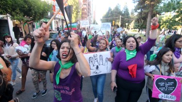 La mayoría de las marchas por el Día de la No Violencia se harán este jueves 25, a las 18. (Archivo Oscar Livera).-