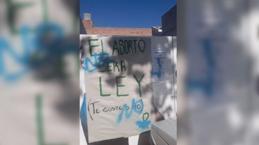 El mural del Servicio de Prevención de Violencia Familiar fue nuevamente vandalizado