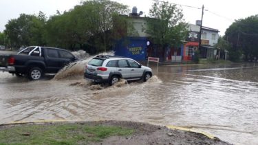 La esquina de Vinter y Los Fresnos, en Stefenelli. (Foto: Carlos Castillo)
