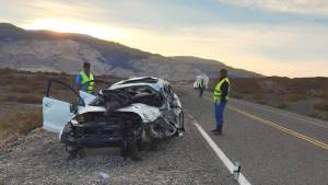Murió un joven de Rincón de los Sauces en un choque en la Ruta 40