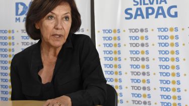 Silvia Sapag le pidió al Enacom que evalúe sancionar a Canosa y a su programa. (Foto archivo)