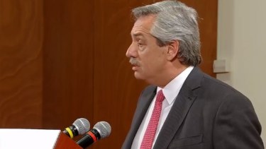 El presidente electo respondió diez preguntas de periodistas. (Foto: captura de pantalla)