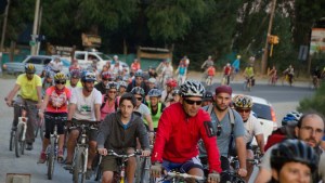 Los ciclistas pidieron por la seguridad vial en Bariloche