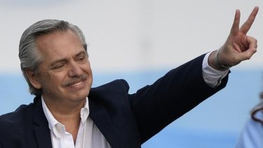 Alberto Fernández. 